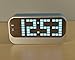 Alarm Clock,Bigaint Creative LED Digital Electric Alarm Clock with Luminous,Backlight,Temperature Function-Blue