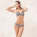 Smart & Sexy Women's Ruffled Swimwear Bikini Bottom – Ruched Back for Shaping and Style