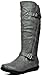 DREAM PAIRS SUMMIT/TRACE Fashion Dual Buckles Faux Fur-Lined Knee Hight Winter Boots (Wide-Calf Available)