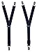 KliSa Best Comfort Shirt Stays from keeps your shirt tucked (One Size, Y-Shirt-Stays - Clip)