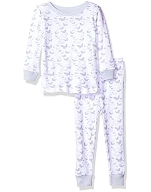 Baby Pajama Tee and Pant Set, 100% Organic Cotton