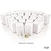 25 Pack of G40 Globe Light Bulbs for String Lights - Fits E12 and C7 Sockets - 5 Watt Replacement Clear Glass Bulbs