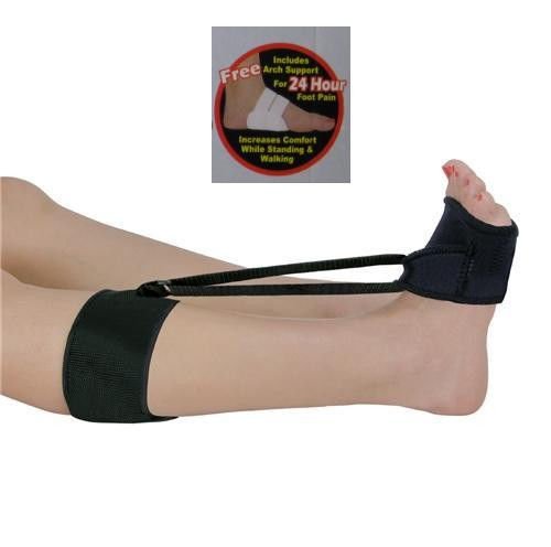 Plantar Fasciitis Splint Foot Heel Pain RELIEF day night brace Adjustable
