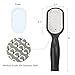 2 PCS Foot File-Double Sided Callus Remover + Pedicure Foot Rasp with Cover to Remove Calluses Corns Cracked Skin Worked on Both Wet and Dry Feet, Premium Stainless Foot File