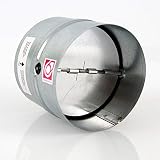 neverest RK 4" Professional Backdraft Shutter Damper Connector Duct