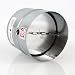 neverest RK 4" Professional Backdraft Shutter Damper Connector Duct