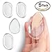 BeRicham 5 Piece Silicone Makeup Sponges Makeup Puff For Foundation BB Cream Essentia
