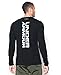 Under Armour Men's UA Vertical Wordmark Long Sleeve T-Shirt X-Large Black