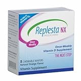 Replesta NX Once Weekly Vitamin D Wafers, Orange 8 ea