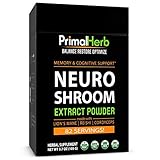 Neuro Shroom : Nootropic Mental & Cognitive Support Extract Powder - 151 Servings - Lion's Mane, Codyceps, Reishi & Black Pepper Extract