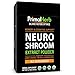 Brain Supplement for Focus, Energy, Memory & Clarity | Nootropics Stack | by Primal Herb | Herbal Extract Powder with Lions Mane Mushroom & Reishi Spores - 82 Servings - Includes Bamboo Spoon