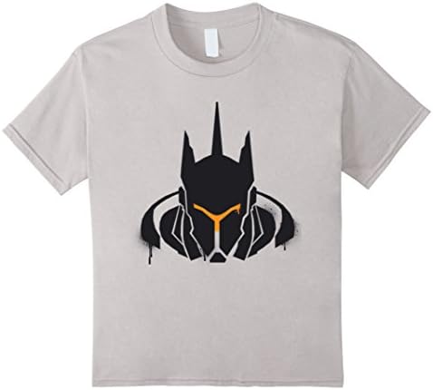 Kids Overwatch Reinhardt Vigilant Spray Tee Shirt 12 Silver