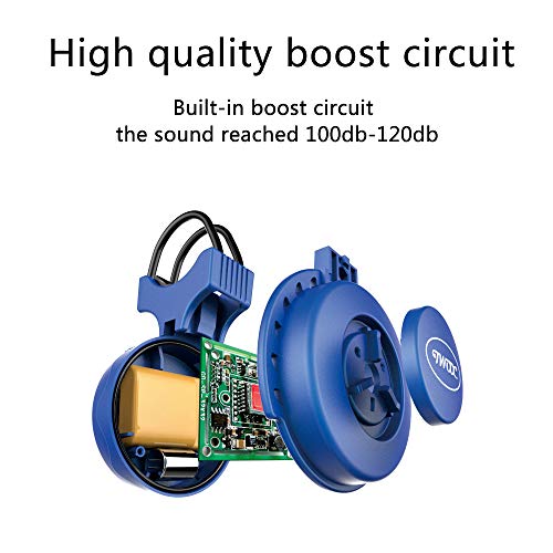 Electric Bike Horn Electronic Bicycle Bell 100120 DB Waterproof 4