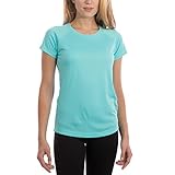 Vapor Apparel Women's UPF 50+ UV/Sun Protection Short Sleeve T-Shirt XX-Large Water Blue