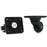 Super Ma Spinner Luggage Wheel Replacement Repairment Mute Wheels(018, Couple)