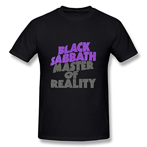 SL Black Sabbath Master Of Reality T Shirt For Men Black XL
