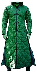 Gambeson Coat Medieval Thick Padded Full Length