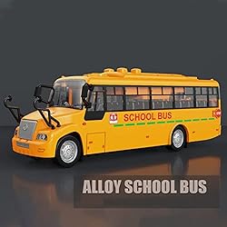 School Bus Model, Yellow School Bus Model 1:32 Die