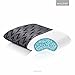 MALOUF Z Shredded Gel-Infused Memory Foam Pillow with Soft Rayon from Bamboo Cover - Travel Size, Dorm Room Essentials