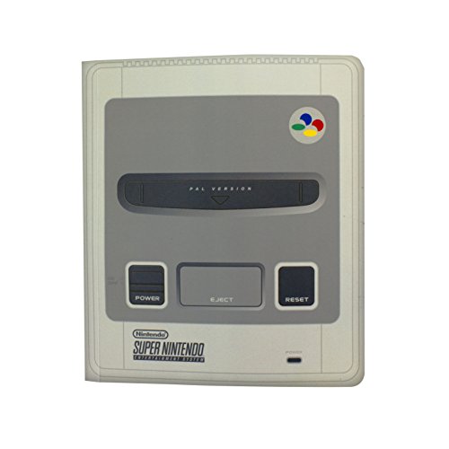 Nintendo Officially Licensed Merchandise - SNES Super Notebook - Soft Cover Lined Pages