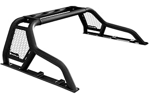 Armordillo USA 8710944 CR1 Modular Adjustable Chase Rack Roll Bar - Matte Black Fits Full Size Pickup Truck