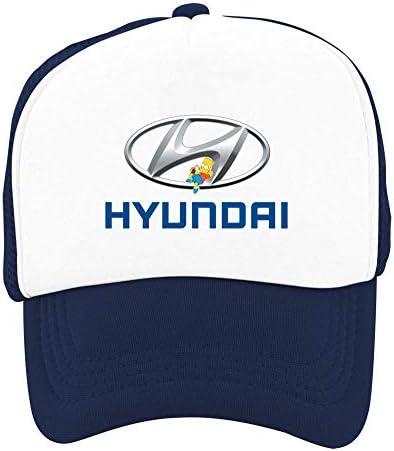 Kids Baseball Cap Hyundai Logo Christmas Hat Outdoor Wild Leisure Sun Hat for Girls Boys