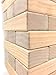 Oojami Giant Timbers Tower: Classic Outdoor Family Fun Stacking Game, 2 Feet Tall and can Grow to Over 5 Feet While Playing