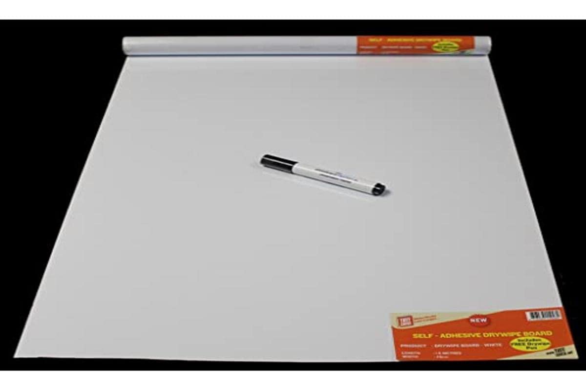 Dintex Adhesive Skin, Slate gray 45 cm x 1,5 m White