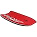 Lucky Bums Body Board with EPS Core Slick Bottom and Leash for Kids and Adults, Red, 33-inch