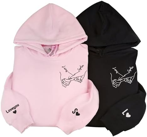Amazon.com: LullabyMall Custom Roman Numeral Hoodie With Initials