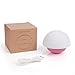 Veesee Portable Dimmable Mushroom Colorful Night Light Include USB Cable Tap Sensor Three Modes Softlight Nightlights for Children Nursery Outdoor Camping (Pink)