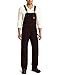 Carhartt Men's Sandstone Bib Overalls Unlined,Dark Brown,34 x 32
