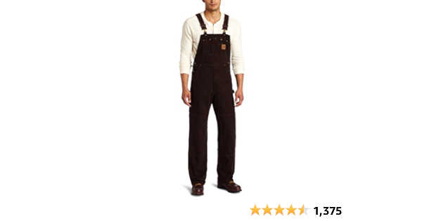 sandstone bib overall