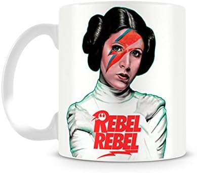 Caneca Star Wars Leia Rebel Rebel