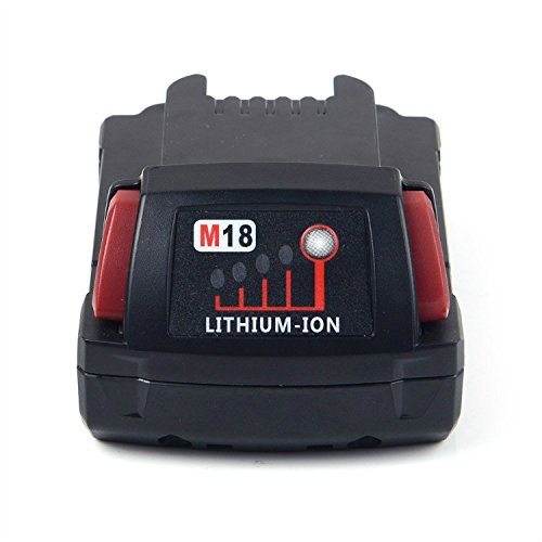 FLAGPOWER 18V 2.0Ah Replacement Lithium-ion Battery for Milwaukee M18 XC 48-11-1815 48-11-1820 Cordless Power Tools