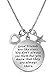 Friendship Jewelry Gifts for Women and Teens ''Good Friends Are Like Stars'' Inspirational Mantra Quote Necklace for Best Friends Forever, Besties, BFF