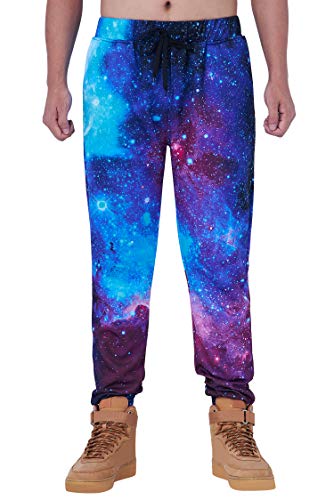 41vPYeL5FwL UNIFACO Unisex 3D Digital Print Sports Jogger Pants Casual Graphic Trousers Sweatpants with Drawstring - Image 6
