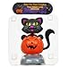 Plastic Solar Powered Dancing Halloween Cats with Pumpkins, 4