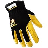 Setwear Pro Leather Gloves, Tan, Medium