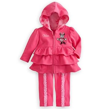 girls pink sweatsuit