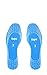 Adjustable Soft Hygienic Kids Shoe Insoles with White & Blue Latex Foam Swiss Tehchnology by Sanitized | Excelent Air Circulation Kaps Actifresh Kids