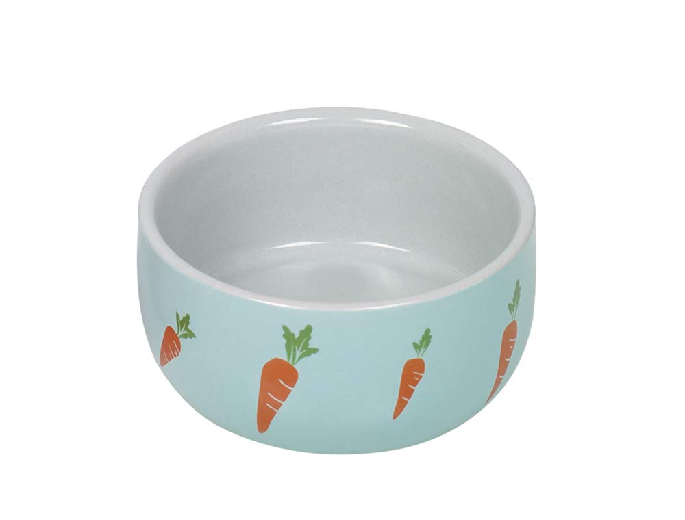Nobby Rodent Ceramic Bowl Word Diameter 11 x 4.5 cm 0.3 L Blue
