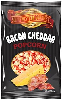 Southwestern Gourmet Popcorn, Bacon Cheddar, 1.5 Ounce (Pack of 12)