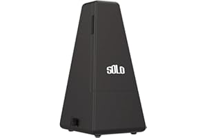 AUPHY Mechanical Metronome,Loud Sound Precise Beat,Suitable for Drums Saxophones Clarinets Trumpets, etc., SOLO series