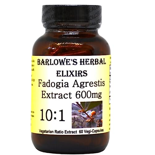 Barlowe's Herbal Elixirs Fadogia Agrestis Extract 60 600mg VegiCaps