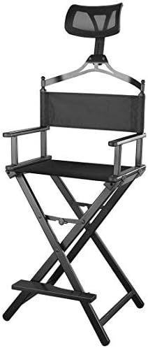 Heavy Duty Folding Artist Director Chair with Headrest, Make A Better Rest