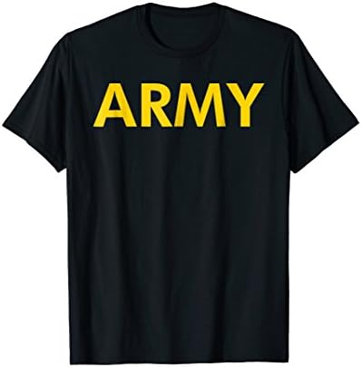 Army Logo Shirt APFU Workout Tee