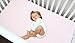 Sugar & Spice – 2 Pack Fitted 100% Jersey Cotton Crib or Toddler Sheet Set, for Baby Girls Pink and White, Hearts and Stars