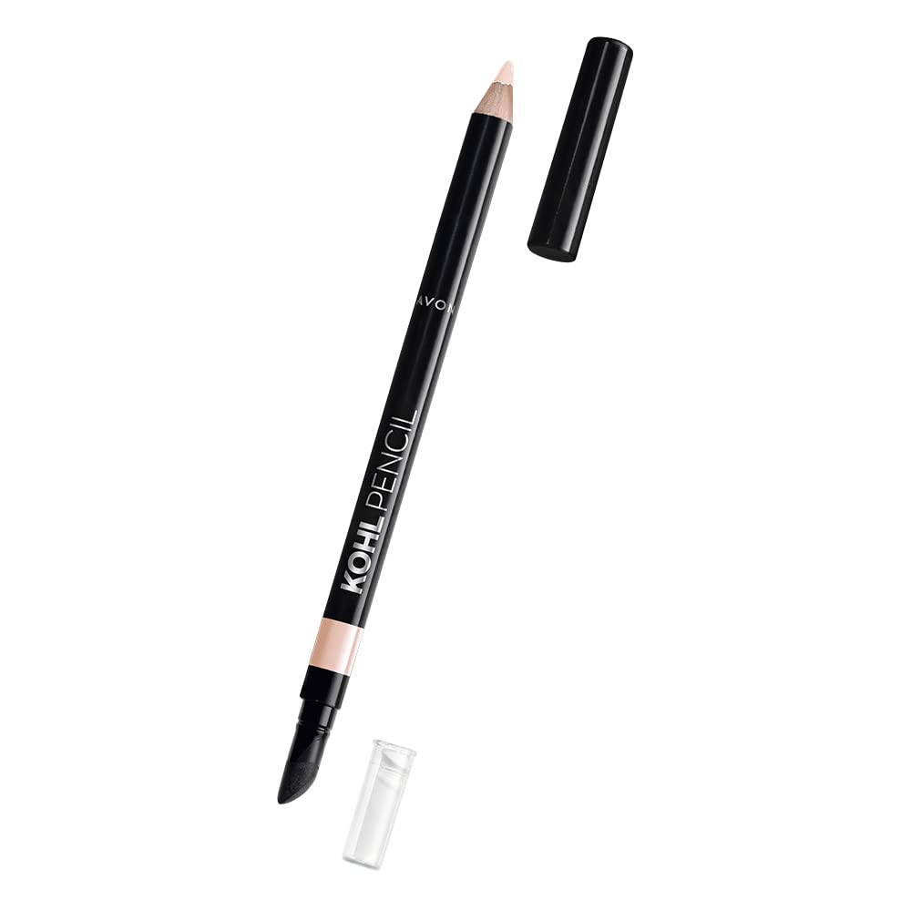 Avon Kohl Pencil Eyeliner Pink Shimmer, Super-Soft for Smooth Application, Long-Lasting, Budge-Proof Colour