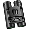 300x25 HD Powerful Binoculars 5000M Long Range Folding Mini Telescope Professional Hunting Telescope Zoom Military HD BAK4 FMC Optics for Hunting Sports Outdoor Camping Travel Outdoor Gifts